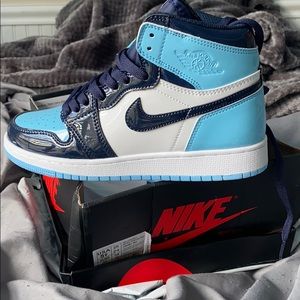 jordan 1 UNC patent size 5Y/8W